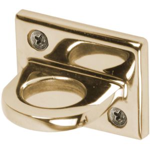 Showdown-Displays Absperrkordel-Halterung BSRWH, gold, zur Wandmontage, aus Metall