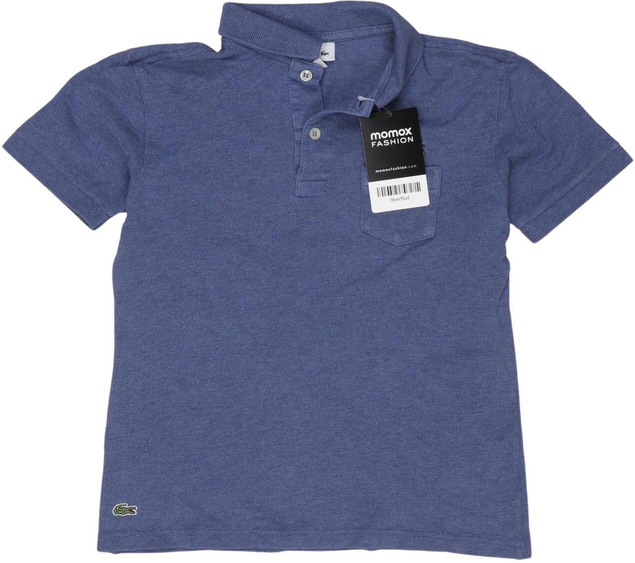 Lacoste Mädchen Poloshirt, Blau, Gr. EU 128 (Lacoste Kids 8A), kein / Etikett - Second Hand