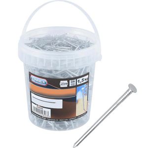Connex Nägel B30050, 2,5 x 55mm, verzinkt, im Eimer, 1500g