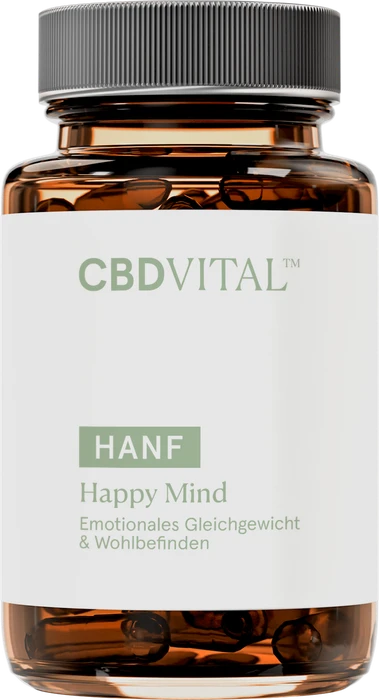 CBD Vital Hanf Happy Mind Kapseln 60 St
