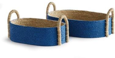 Porch & Petal Tiana Seagrass Baskets/Trays