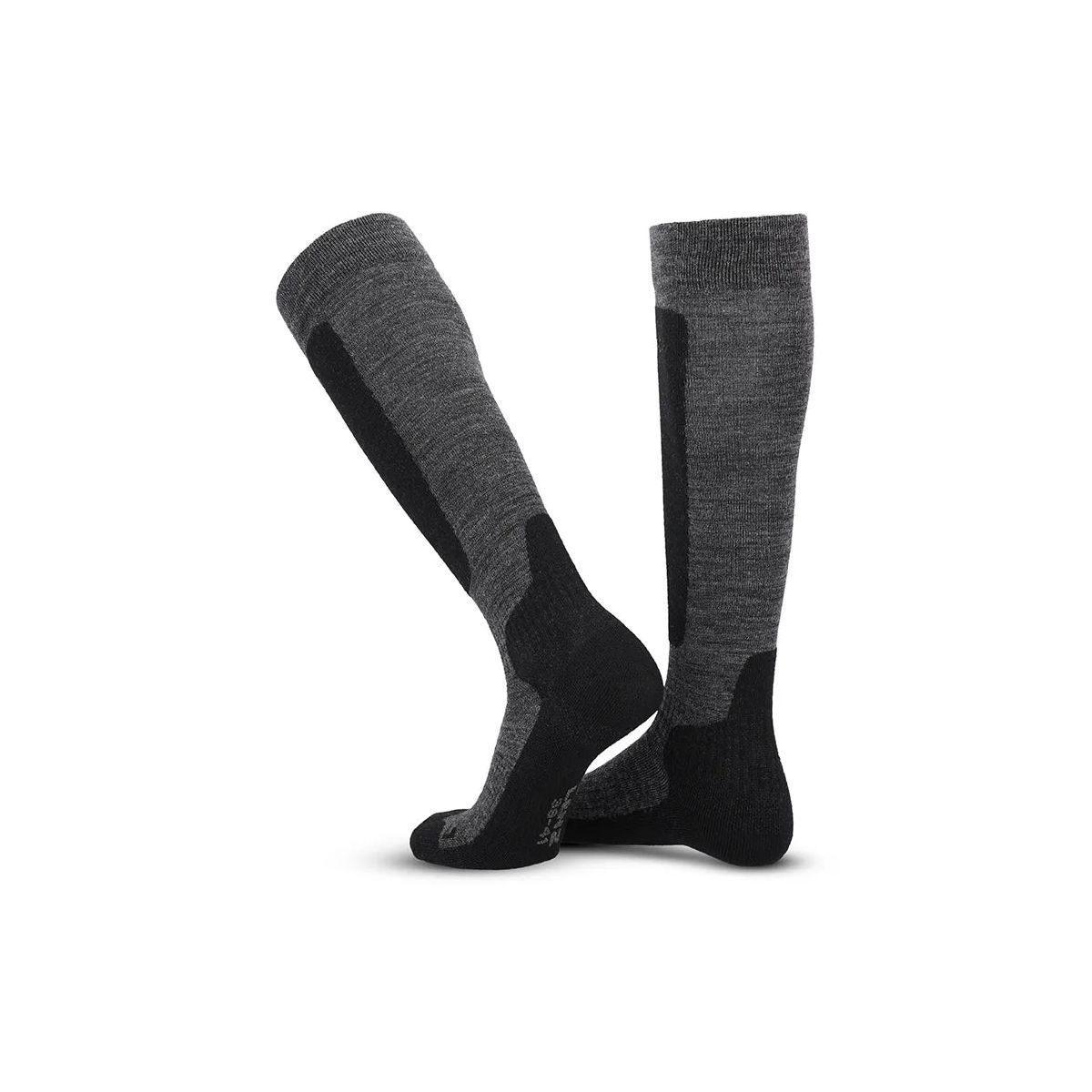 Lenz Think About Merino Winter 3 grau/schwarz 39-41 30016-39-41