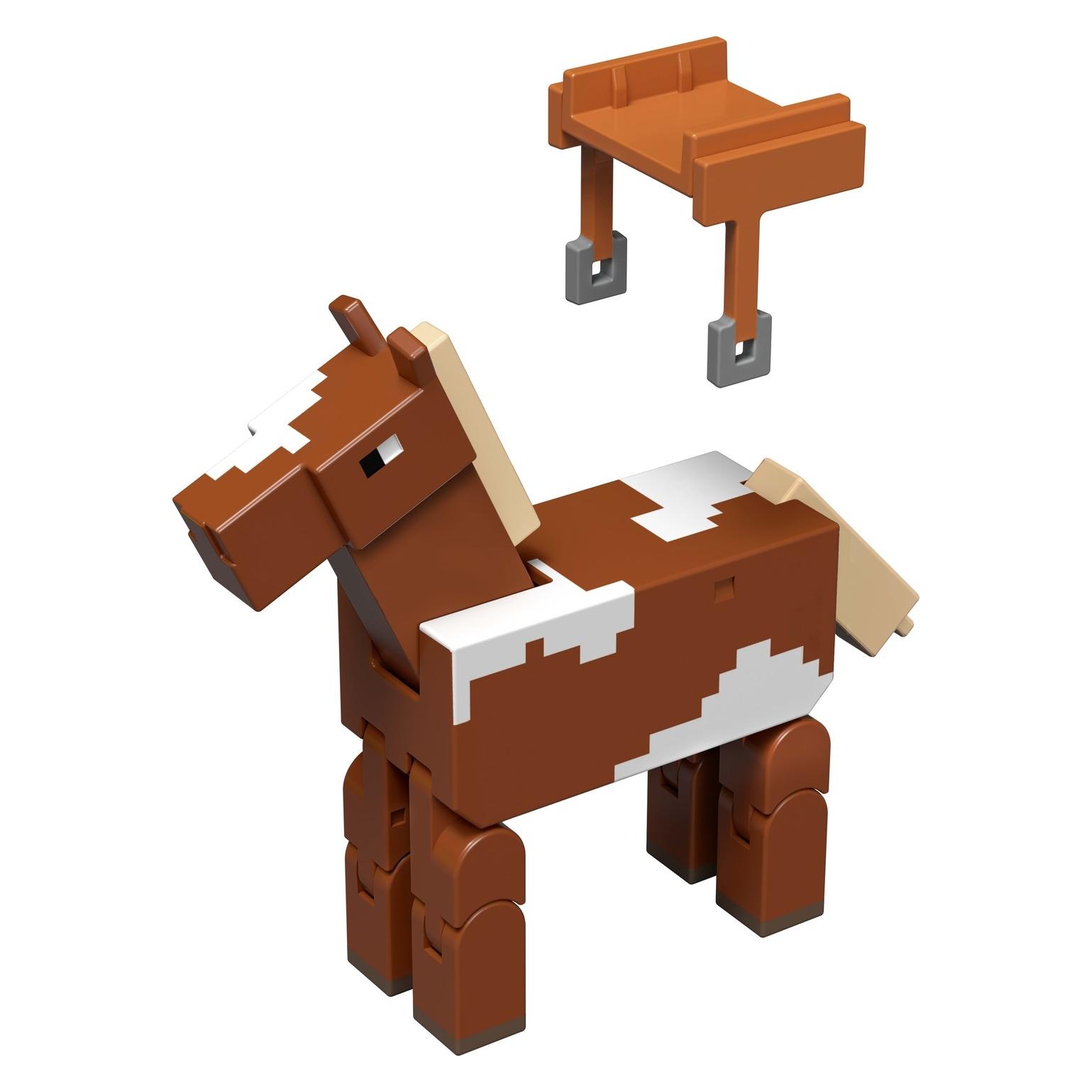 Minecraft CORE FIGURE 2-PACK - Stable Master Makena & Horse (JCN57)
