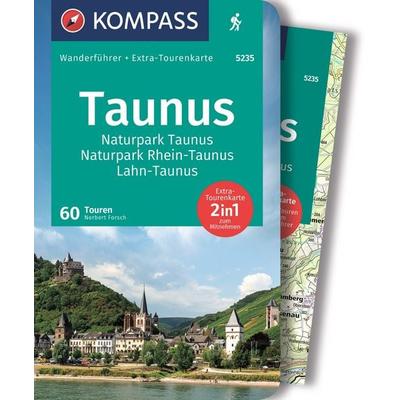 KOMPASS Wanderführer Taunus, Naturpark Taunus, Naturpark Rhein-Taunus, Lahn-Taunus, 60 Touren, Taschenbuch von Norbert Forsch, KOMPASS Freytag &