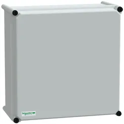 Schneider Electric NSYPLSC3636G Polyestergehäuse PLS Wandmontage 360x360x180mm IP66, blickdichte PC-Abdeckung