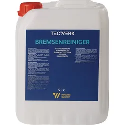 TECWERK Bremsenreiniger acetonfrei 5 l Kanister für Glas oder Keramik