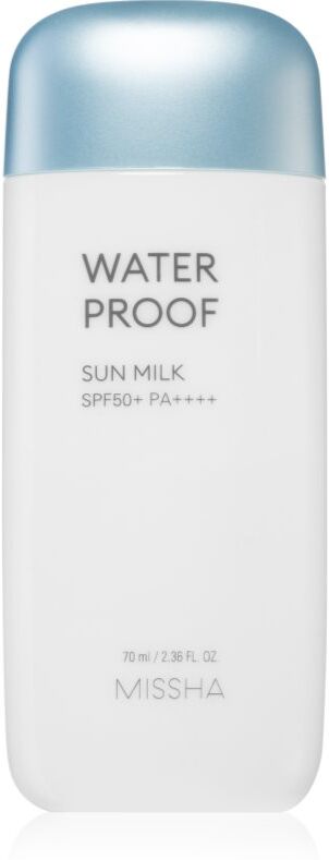 Missha All Around Safe Block Waterproof Sun Milk lait solaire waterproof SPF 50+ 70 ml