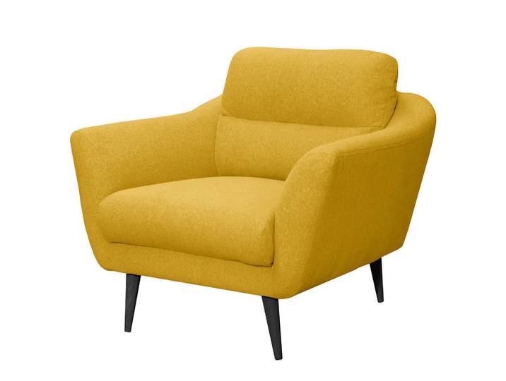 Livetastic Sessel Tromso, Gelb, Holz, Buche, 92x87x88 cm, Made in EU, Wohnzimmer, Sessel, Sonstige Sessel