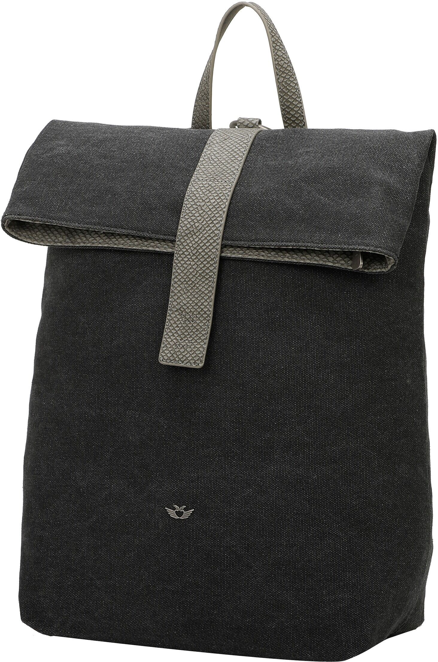 Fritzi Aus Preußen Skirucksack FRITZI AUS PREUSSEN "Izzy03", Damen, Gr. onesize, schwarz, 55% Baumwolle, 45% Polyester, unifarben, Rucksäcke, in Canvas-Qualität