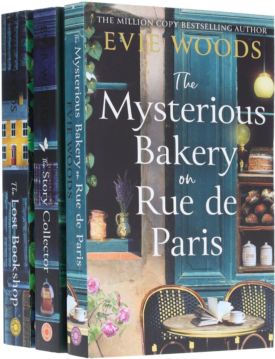 The Story Collector, The Lost Bookshop & The Mysterious Bakery on Rue de Paris By Evie Woods: 3 Books Collection Set - Fiction - Paperback HarperCollins Publishers