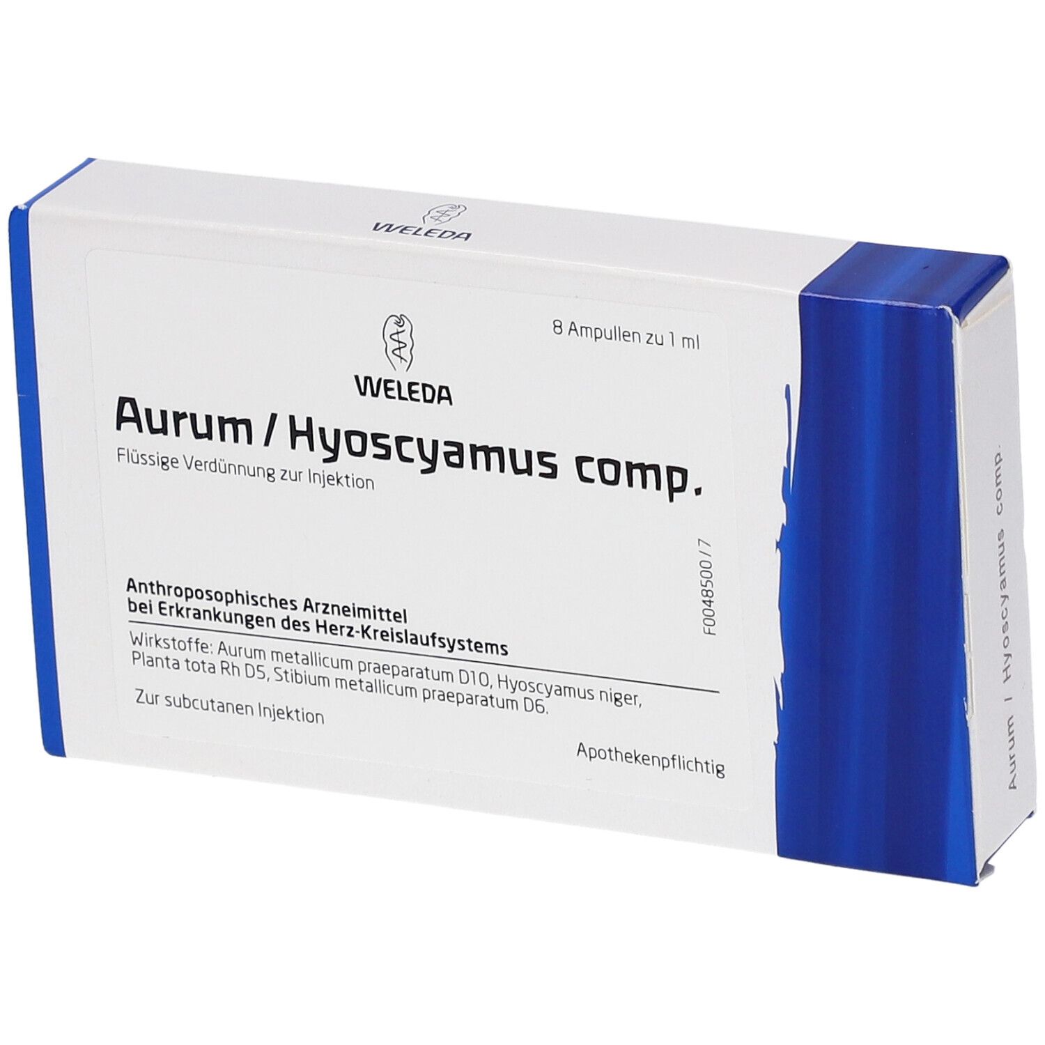Aurum/Hyoscyamus comp.Ampullen 8x1 ml Ampullen