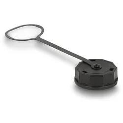 Schutzkappe für Delock RJ45 Einbaubuchsen 67047 und 67048 IP68 staub- und wasserdicht schwarz