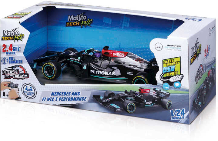 Maisto 1:24 Premium RC F1 Mercedes 2021 Season L Hamilton