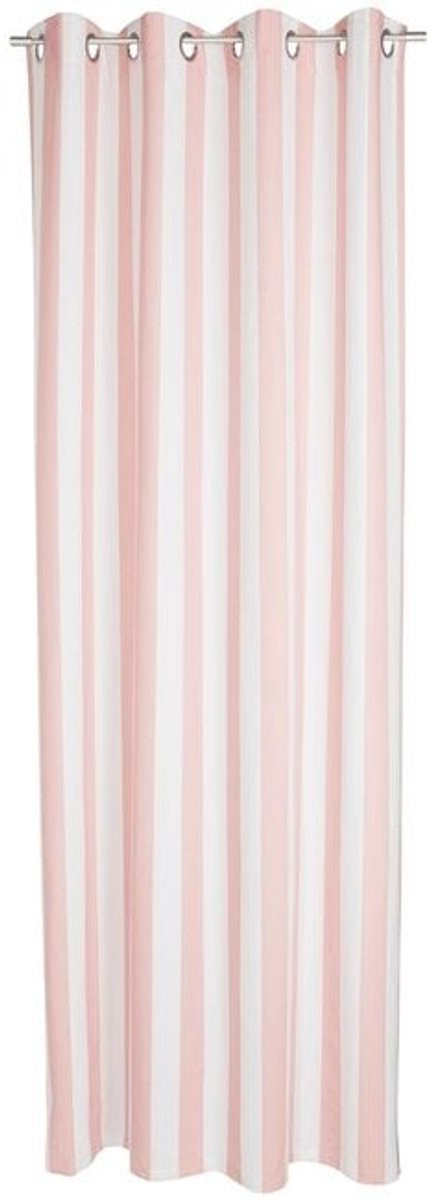 Mireille gordijn pink semi-transparant B: 140 cm, H: 260 cm, 8 ringen