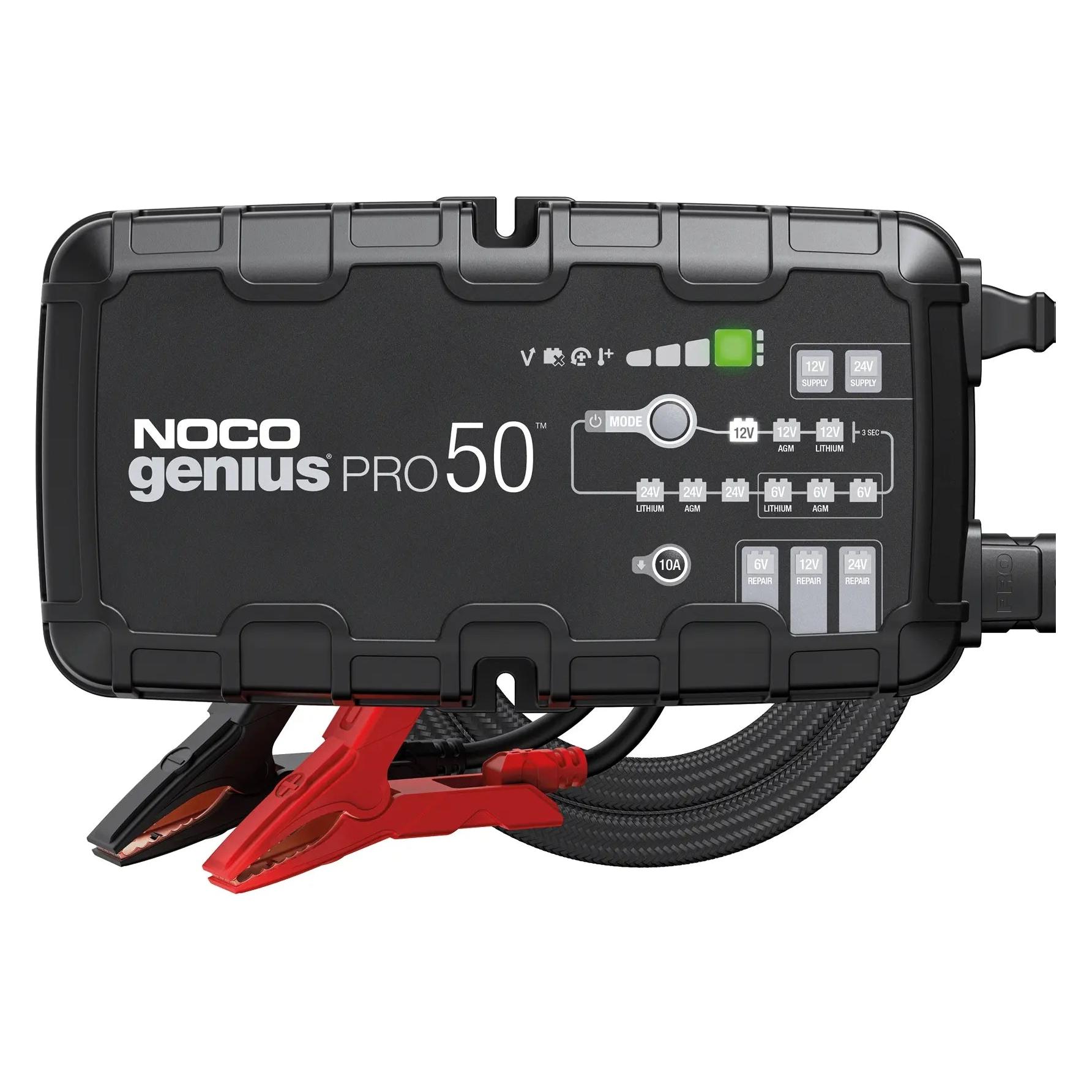 Noco Geniuspro50 (25 A, 12V, 24V, 6V) (GENIUSPRO50)