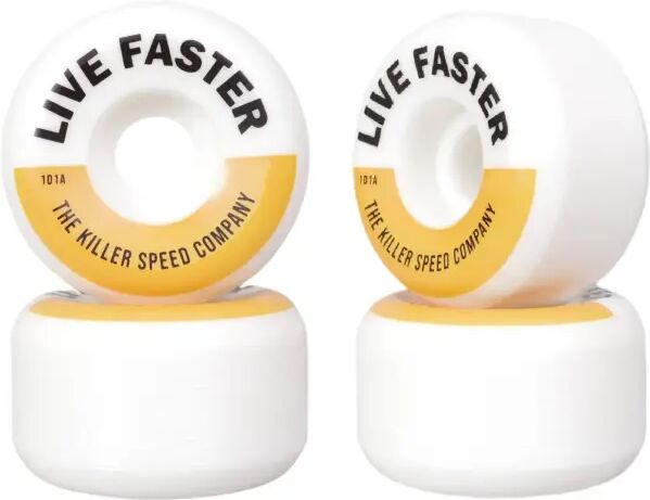 Killer Speed Co. Skateboard Rollen Killer Team 101A Wide 4 Stk. (55mm - Motto)