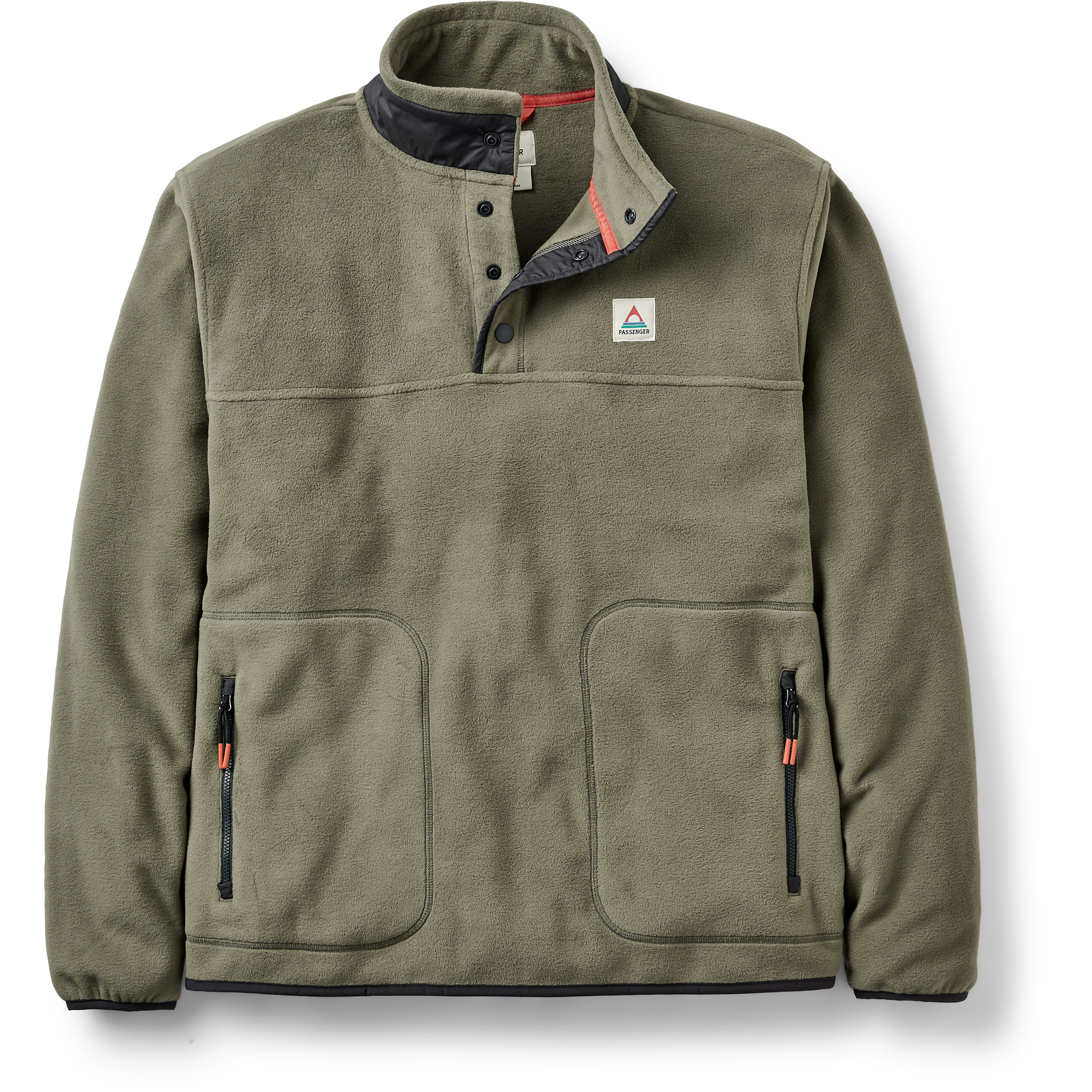 Passenger Dusk Polartec Fleece Herren Pullover oliv Größe S Lifestyle Schnell trocknend Polartec
