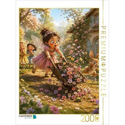 CALVENDO Puzzle Wenn Blumen fliegen | 2000 Teile Lege-Größe 90 × 67 cm Foto-Puzzle für glückliche Stunden