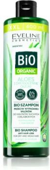 Eveline Cosmetics Bio Organic Natural Aloe Vera champô anti queda com aloe vera 400 ml. Bio Organic Natural Aloe Vera
