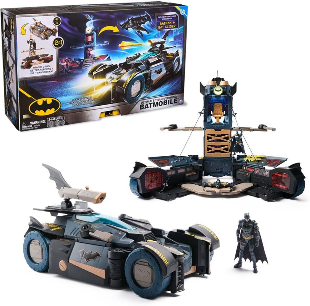 Spin Master DC: Batman - Ultimate Transforming Batmobile (6070131)*