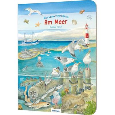 Mein erstes Wimmelbuch: Am Meer, Gebundene Ausgabe von Christine Henkel, Esslinger in der Thienemann-Esslinger Verlag GmbH, 978-3-480-23106-5