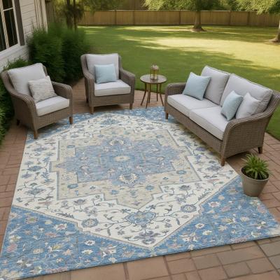 Addison Rugs Machine Washable Indoor/ Outdoor Traditional Kolkata Chantille Rug