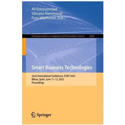 Smart Business Technologies, Fachbücher von Fons Wijnhoven, Slimane Hammoudi, Ali Emrouznejad