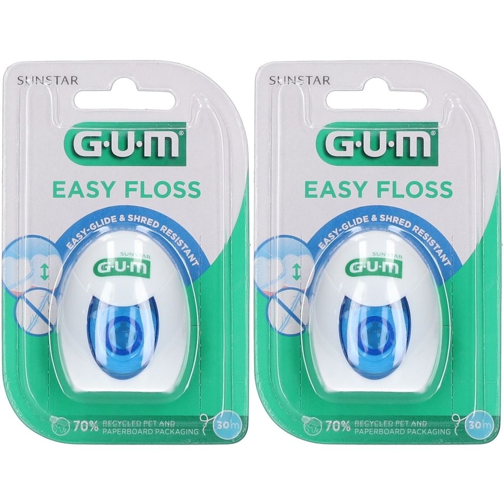 GUM Easy Floss Zahn GE 30M x2 2x1 St