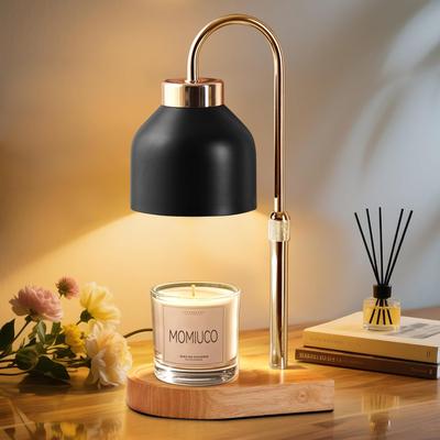 Multisell Products Hub New Home Decor Gift For Women, Candle Warmer Lamp With Timer Dimmer, Adjustable Height Wax Melt Warmer black