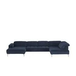 Lounge Collection Elementgruppe  Sarina ¦ blau ¦ Maße (cm): B: 383 H: 75 T: 212.0