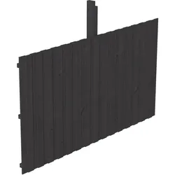 Skan Holz Rückwand für Leimholz Einzel- Carports - Deckelschalung - Größe 1, anthrazit