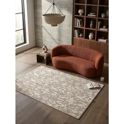 Teppich waschbar Beige 194 x 290 cm - RIDGE   Kadima Design