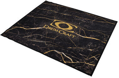 DrumCraft Drum Rug Golden Lightning graphisme
