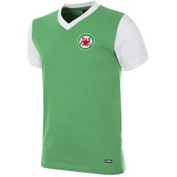 Copa Football, Herren, Fussballtrikot, Red Star F.C. 1970er Jahre Retro Trikot (S), Grün