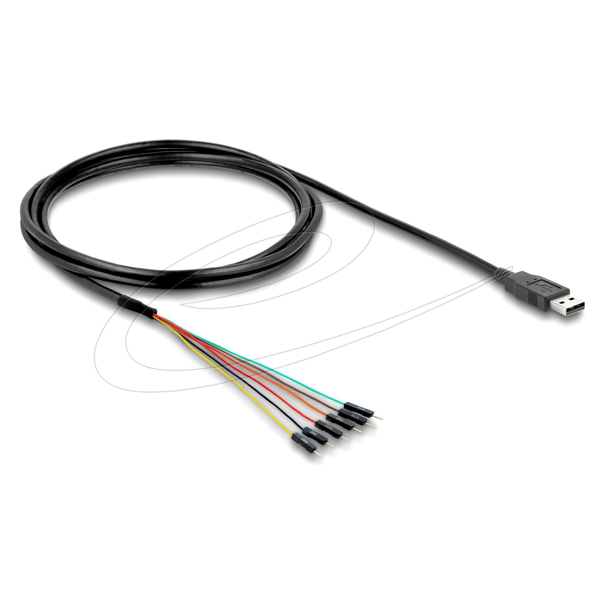 Delock Konverter USB 2.0 Typ-A zu UART TTL (3,3 V (63989)