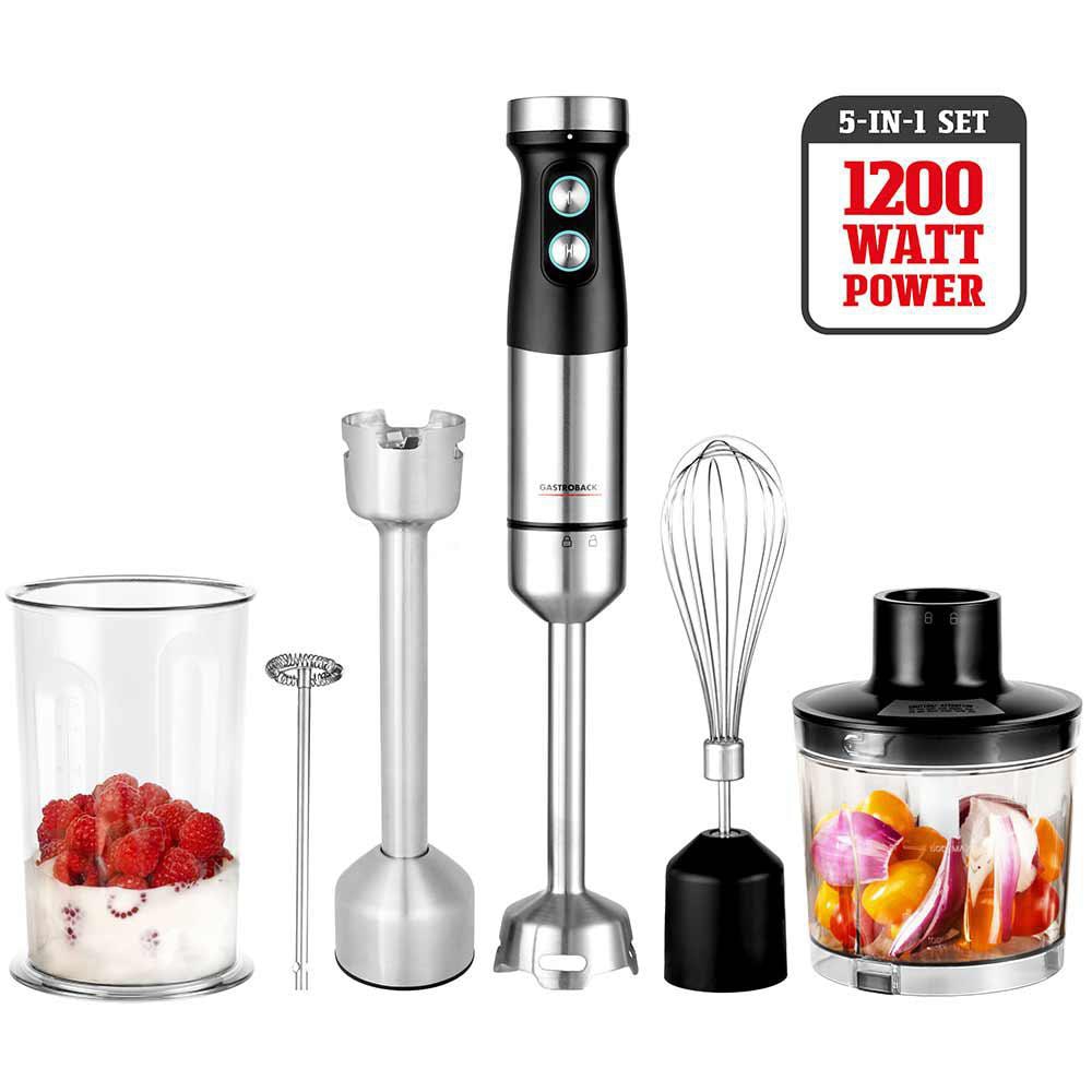 Gastroback 40972 Design Power Stabmixer Set 5-in-1