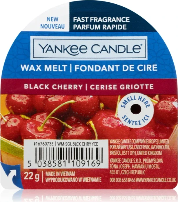 YANKEE CANDLE Black Cherry 22 g