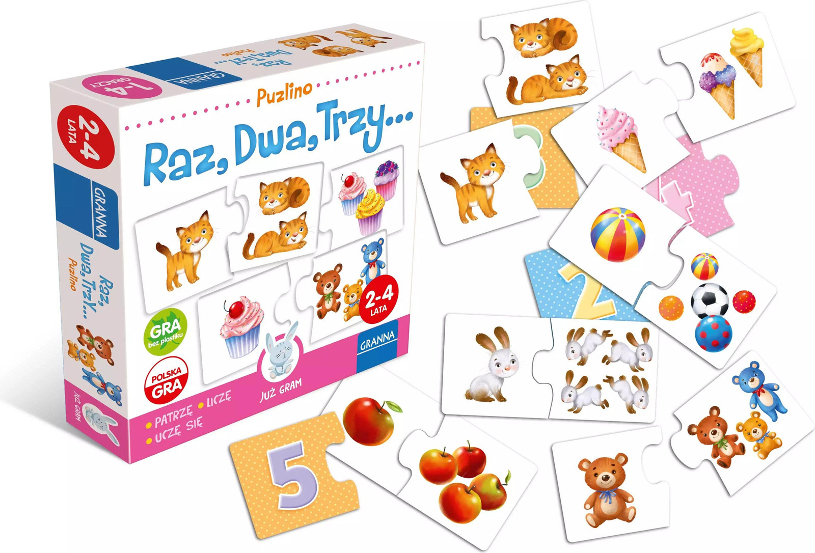Granna PL Gra Raz Dwa Trzy 00413 04137