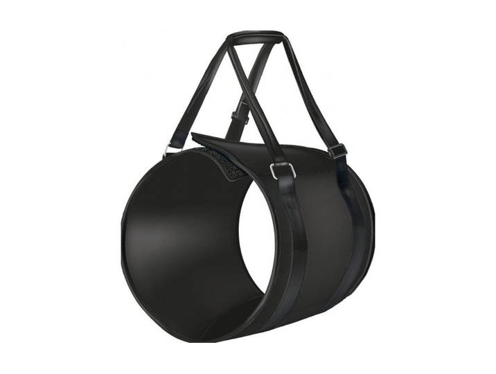 Tiertransporttasche TRIXIE Hebehilfe, L–XL: 75–90 cm, schwarz , schwarz, Tiertransportbehälter, Tiertransporttasche