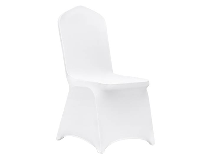 SucceBuy 12/30/50/100 pièces housse de chaise de mariage housse extensible en Spandex pour Restaurant Banquet salle à manger fête housse de chaise blanche