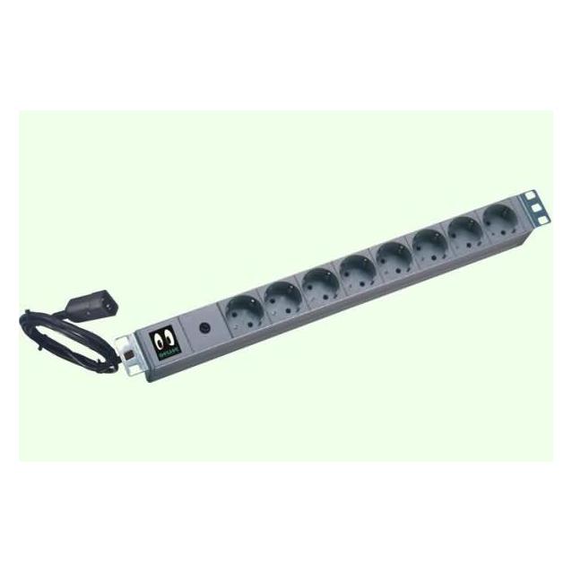 Online USV Systeme Steckdosenleiste (8x, CEE 7/3, 1.80 m) (KG10A8SCH)