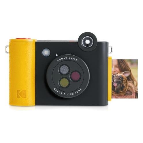 Kodak SMILE+ Instant Print Camera, 2x3", Black (RODSMPCAMBK)