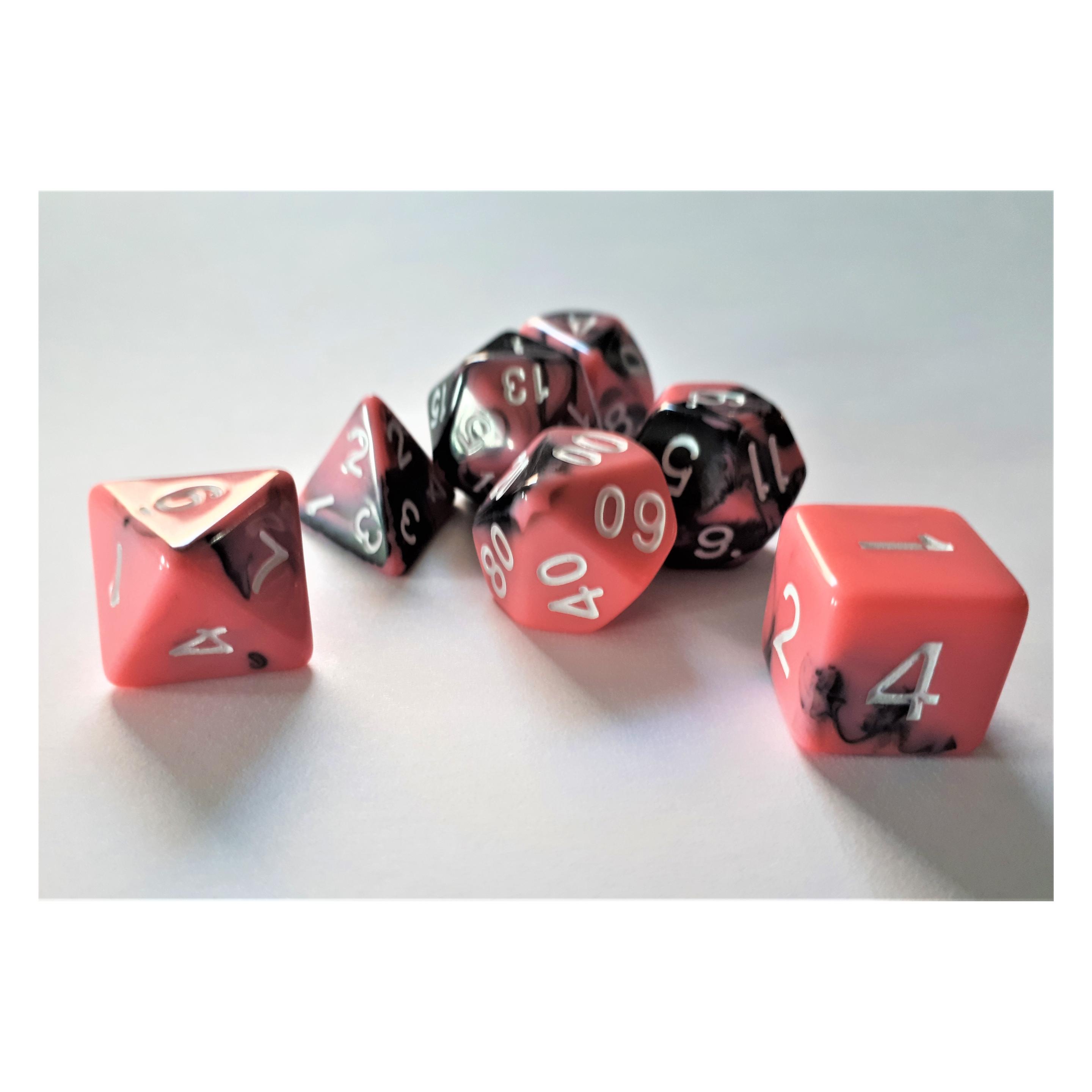 Dice4friends Würfelset: Pink Panda (7) (DIC86035)