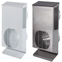 Pluggit Wetterschutzgitter WSG doppelt senkrecht ? DN125 ? 245x498x76 mm ? Stahl...