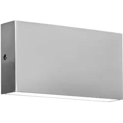 CMD, Gartenbeleuchtung, LED Wandaussenleuchte 5W Warmweiss IP54 Edelstahl CMD-9073 (422 lm, IP54)