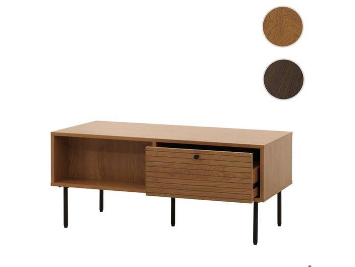 Table basse MCW-N78 45x100x50cm naturel