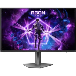 AOC Agon PRO AG276QZD2 (2560 x 1440 Pixel, 26.50"), Monitor, Grau, Schwarz