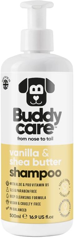 Buddycare Shampoo para Cães Baunilha e Manteiga de Karité 500ml