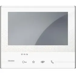 Legrand 344642 AP-Videohausstation CLASSE300 X13E mit Smartphone-Anbindung, Farbe: Weiß