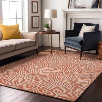 Addison Rugs Premium Washable Super Soft Modern Trippy Mayfield Rug